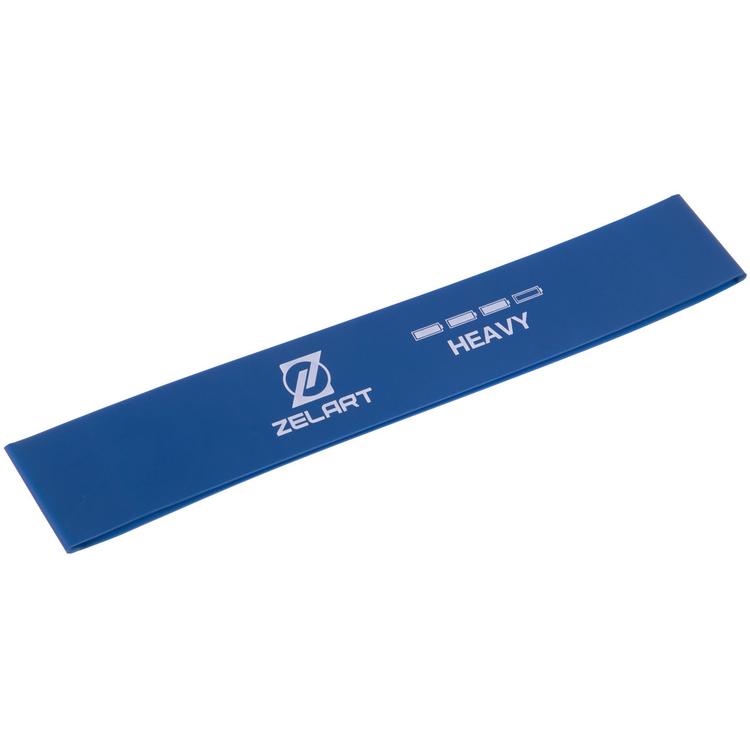Резинка для упражнений Zelart FI-2596-H 9-13,6к синий, Синий, Размер (EU) - 1SIZE - #1