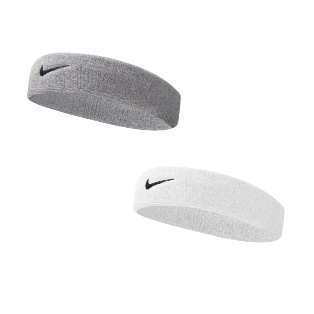 Комплект повязок Nike 2 (белая+серый) NNN07-101-051, Серый, Размер (EU) - 1SIZE - #0