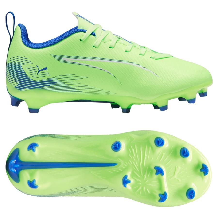 Детские бутсы Puma Ultra 5 Play FG/AG 107695-03, Салатовый, Размер (EU) - 29 - #0