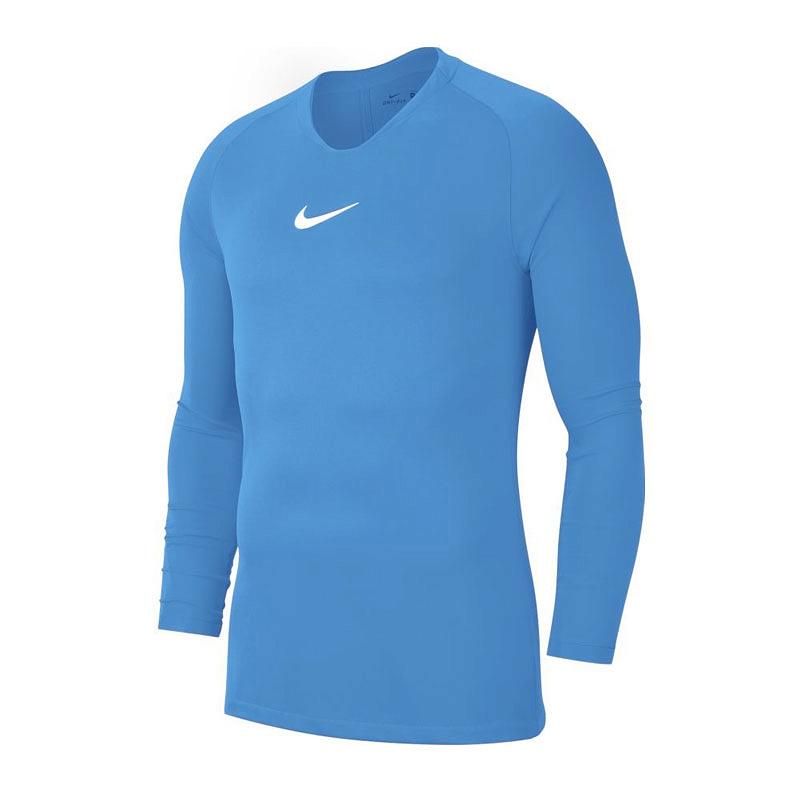 Детская компрессионая термофутболка Nike Dry Park First Layer LS AV2611-412, Голубой, Размер (EU) - 140cm - #0