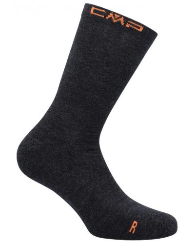 Шкарпетки (трекінг) CMP HIKING WOOL SOCK MID - #1