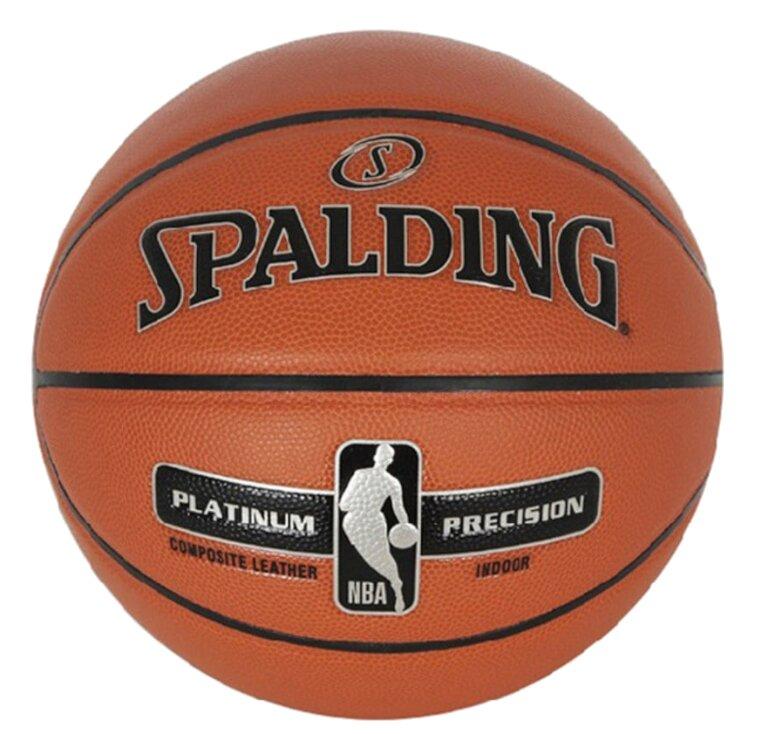 М'яч баскетбольний Spalding NBA Platinum Precision Indoor 76307Z - #0