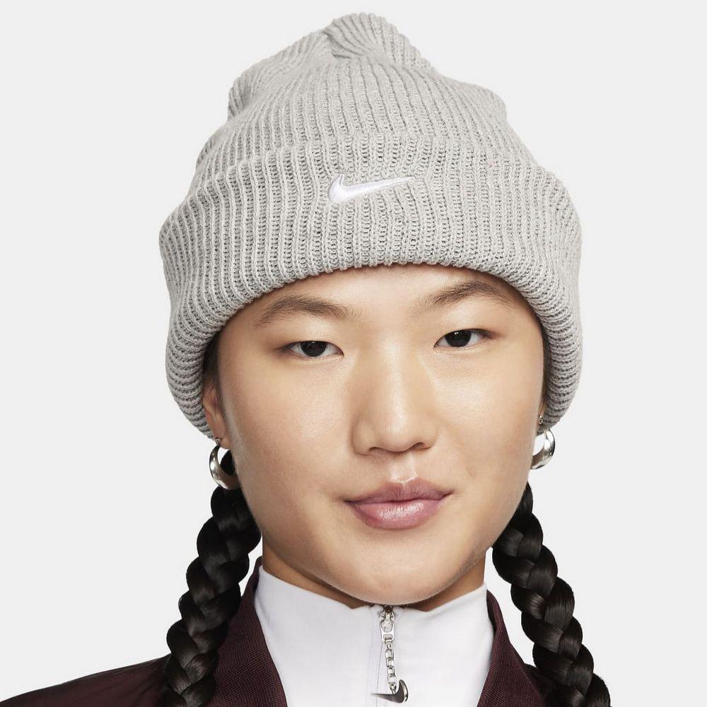 Шапка Nike Peak Tall Cuff Swoosh Beanie - #0