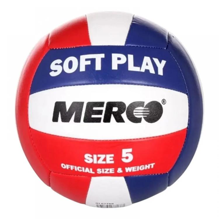Волейбольный мяч Merco Soft Play ID67768, Красный, Размер (EU) - 5 - #1
