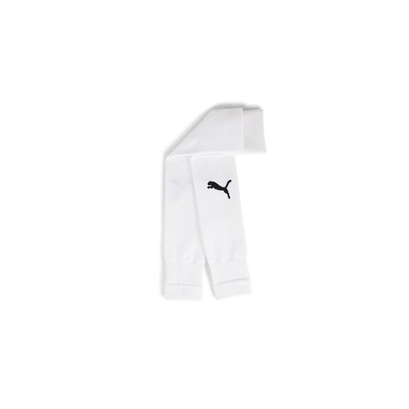 Гетры футбольные без носка Puma TEAMGOAL SLEEVE SOCK белые 706028-04, Белый, Размер (EU) - 3 (39-42) - #0