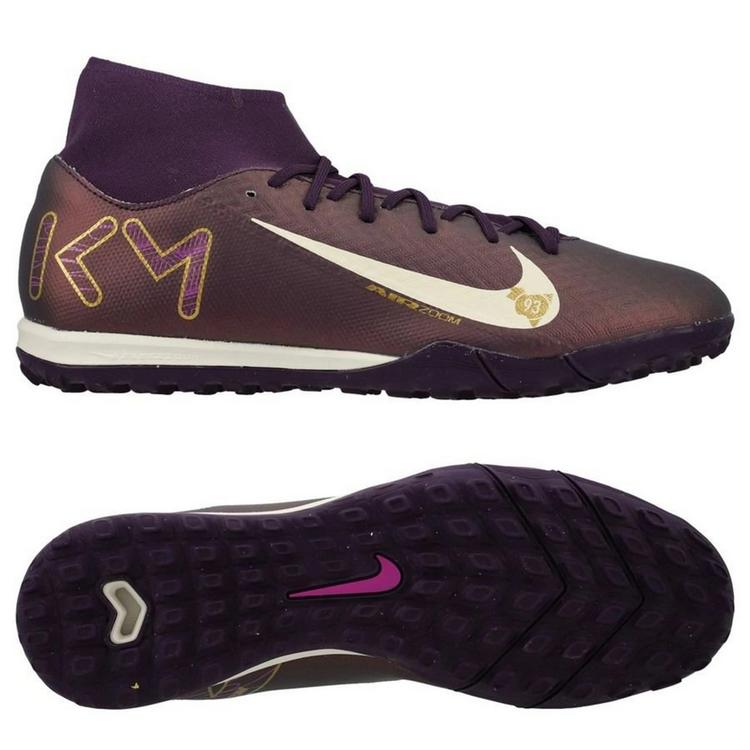 Сороконожки Nike Air Zoom Mercurial Superfly X Academy x Mbappe TF FQ8333-500, Фиолетовый, Размер (EU) - 39 - #1