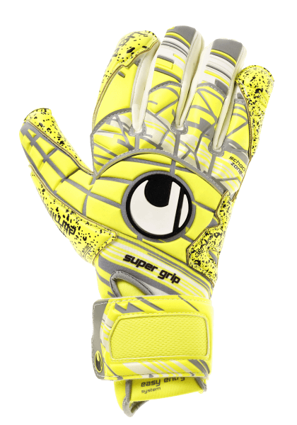 Воротарські рукавиці Uhlsport ELIMINATOR SUPERGRIP LITE (fluo yellow/griffin) - #0