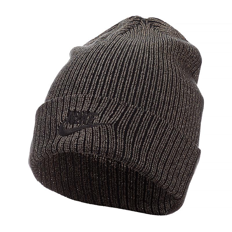 Шапка NIKE U NK PEAK BEANIE SC METALLIC L - #0