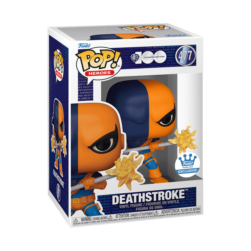 Фігурка Funko POP! DEATHSTROKE WITH BO STAFF / ФАНКО ПОП ДЕТСТРОУК - #2