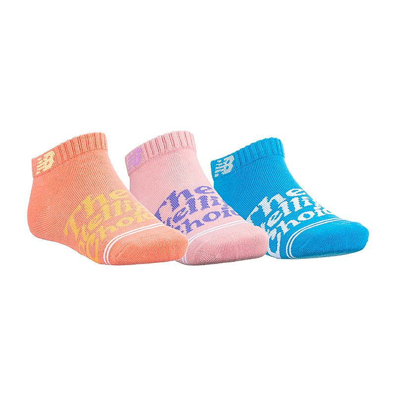 Шкарпетки New Balance Kids Endless Days Low Cut 3P - #0