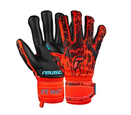 Вратарские перчатки Reusch Attrakt Freegel Silver 5370135-3333, Оранжевый, Размер (EU) - 9 - #1