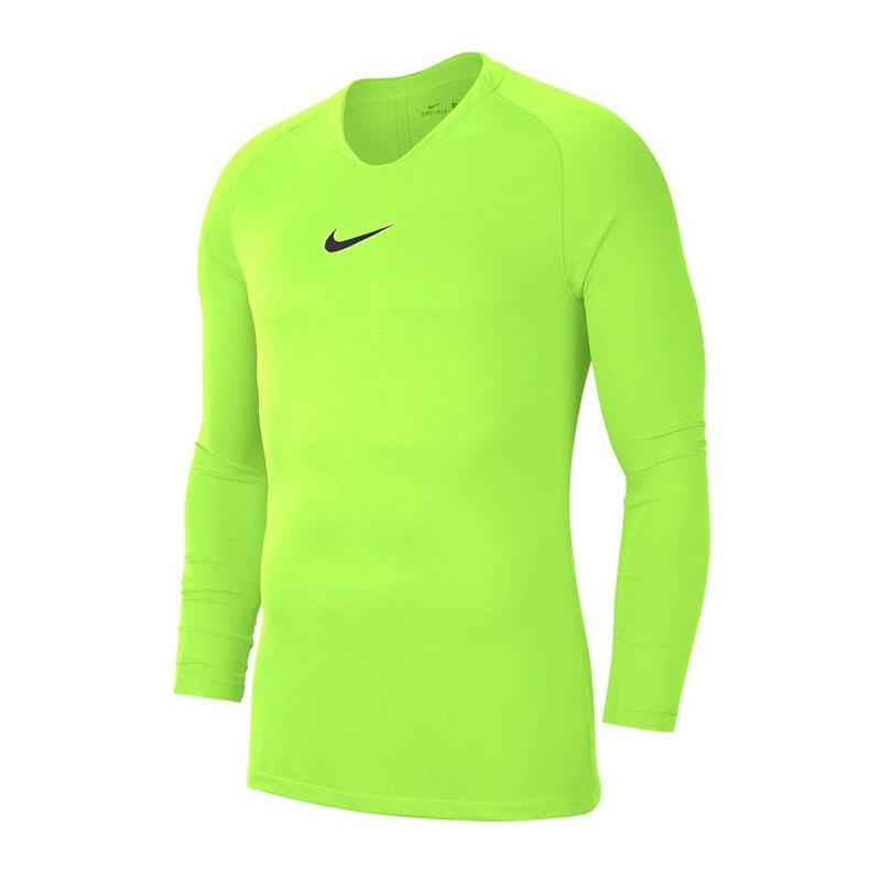 Детская компрессионая термофутболка Nike Dry Park First Layer LS AV2611-702, Салатовый, Размер (EU) - 140cm - #0