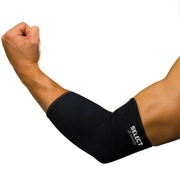 Налокітник SELECT Elastic Elbow support (010) чорний, XL - #0