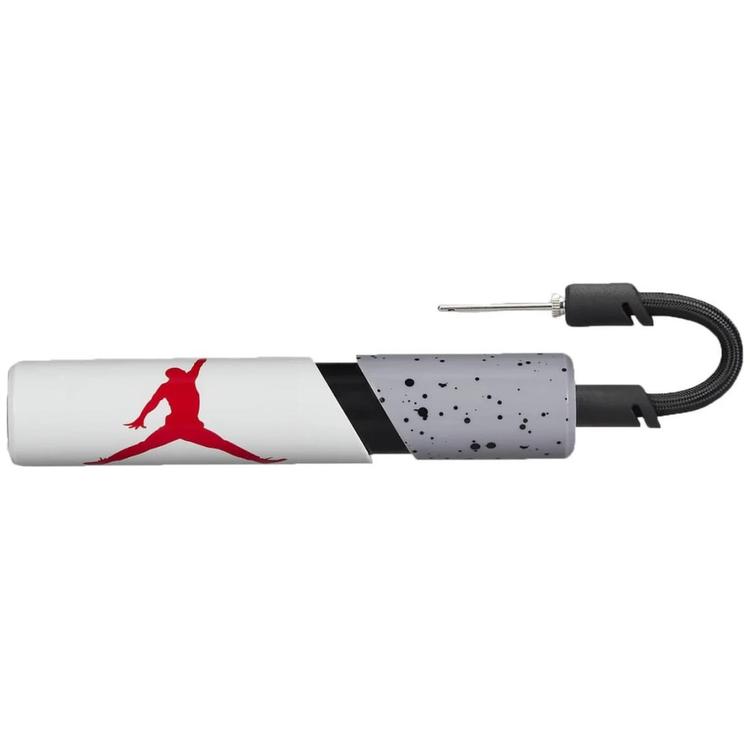 Насос Nike JORDAN ESSENTIAL BALL PUMP бело-серо-красный J.000.1946.128.NS, Серый, Размер (EU) - 1SIZE - #1