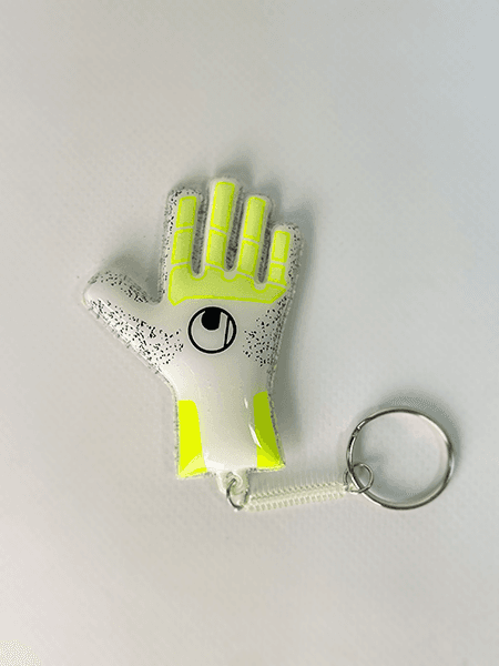 Брелок PURE ALLIANCE MINI GLOVE (white/fluo yellow/black) - #1