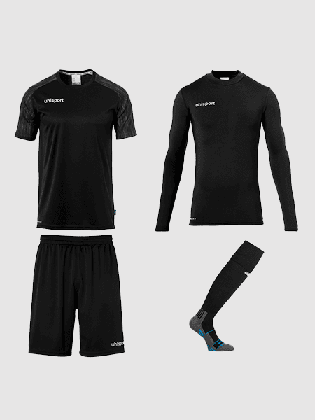 Воротарський комплект REACTION GOALKEEPER SET (black/anthra) - #1