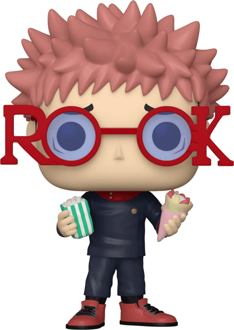 Фігурка Funko POP! JUJUTSU KAISEN Yuji Itadori with Glasses / ФАНКО ПОП МАГІЧНА БИТВА - ЮДЗІ ІТАДОРІ - #1