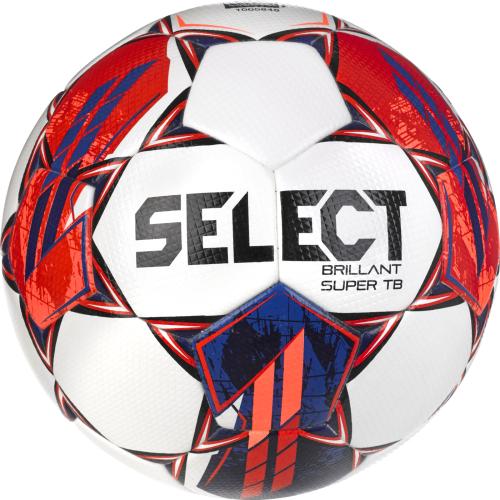 М'яч футбольний SELECT Brillant Super TB v23 (FIFA QUALITY PRO APPROVED) (035) помар/червоний, 5 - #1