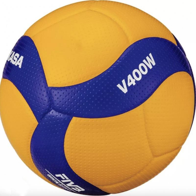 Мяч волейбольный для детей Mikasa V400W, Синий, Размер (EU) - 4 - #0