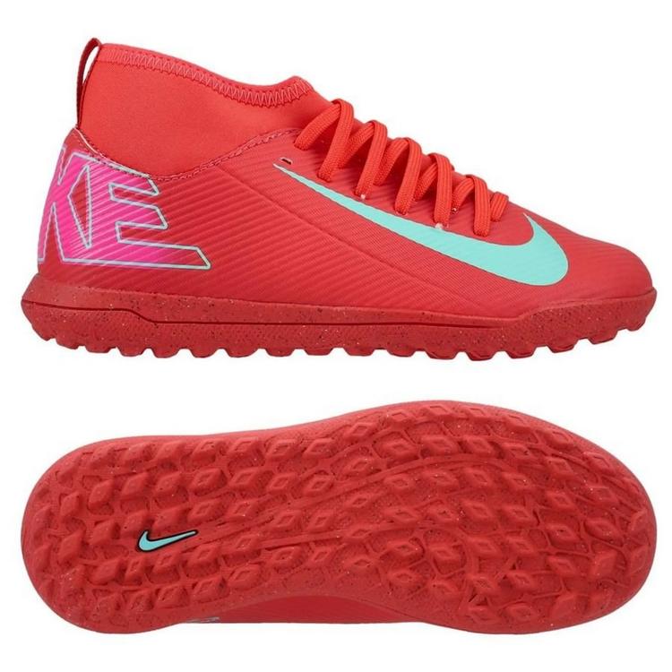 Детские сороконожки Nike Mercurial Superfly X Club TF Junior FQ8313-800, Красный, Размер (EU) - 33 - #1