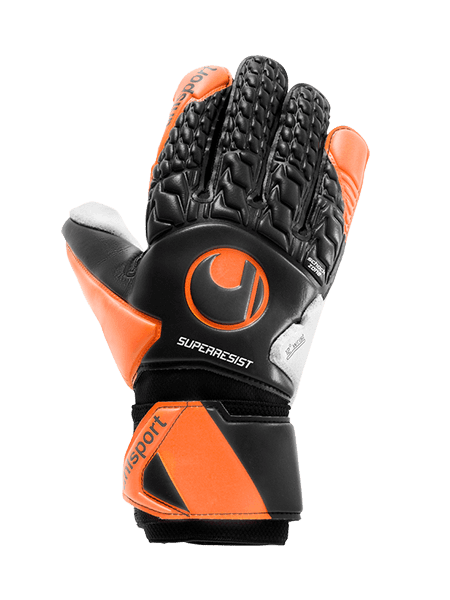 Воротарські рукавиці Uhlsport UHLSPORT SUPER RESIST HN	(black/fluo orange/white) - #0