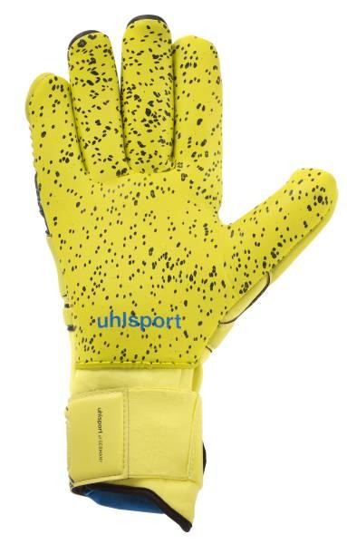 Воротарські рукавиці Uhlsport SPEED UP NOW SUPERGRIP FINGER SURROUND	LITE (fluo yellow/black/hydro blue) - #1