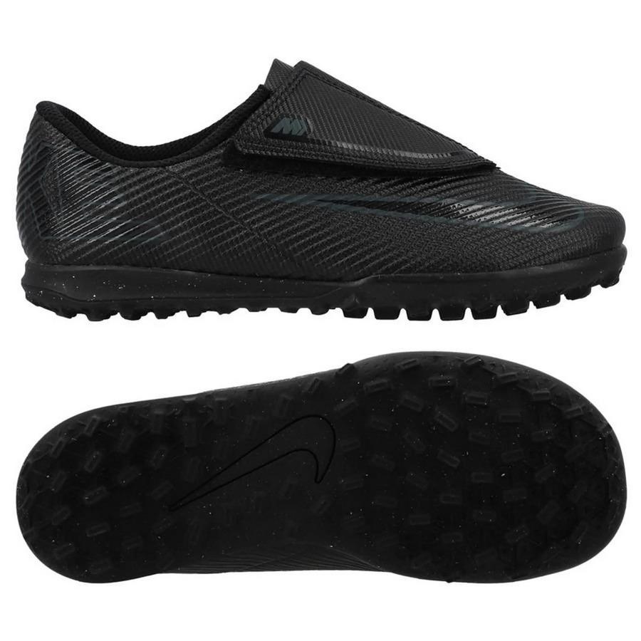 Детские сороконожки Nike Mercurial Vapor 16 Club TF FQ8291-002, Чёрный, Размер (EU) - 28 - #0