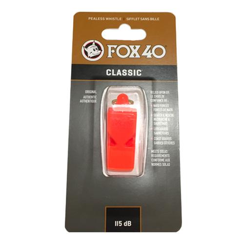 Свисток FOX 40 Official Whistle Classic 9902-0300 Помаранчевий universal (72220) - #1