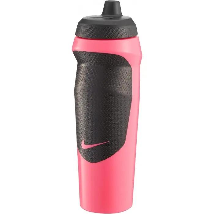 Бутылка для воды Nike HYPERSPORT BOTTLE 20 OZ 600 ml розово-черная N.100.0717.663.20, Розовый, Размер (EU) - 1SIZE - #0