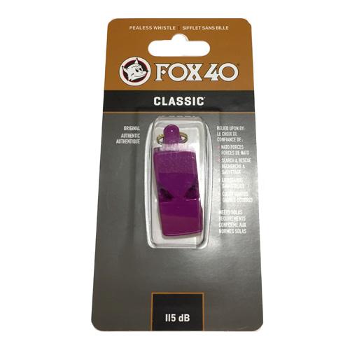 Свисток FOX 40 Whistle Classic Safety 9902-0800 Фіолетовий universal (72221) - #1