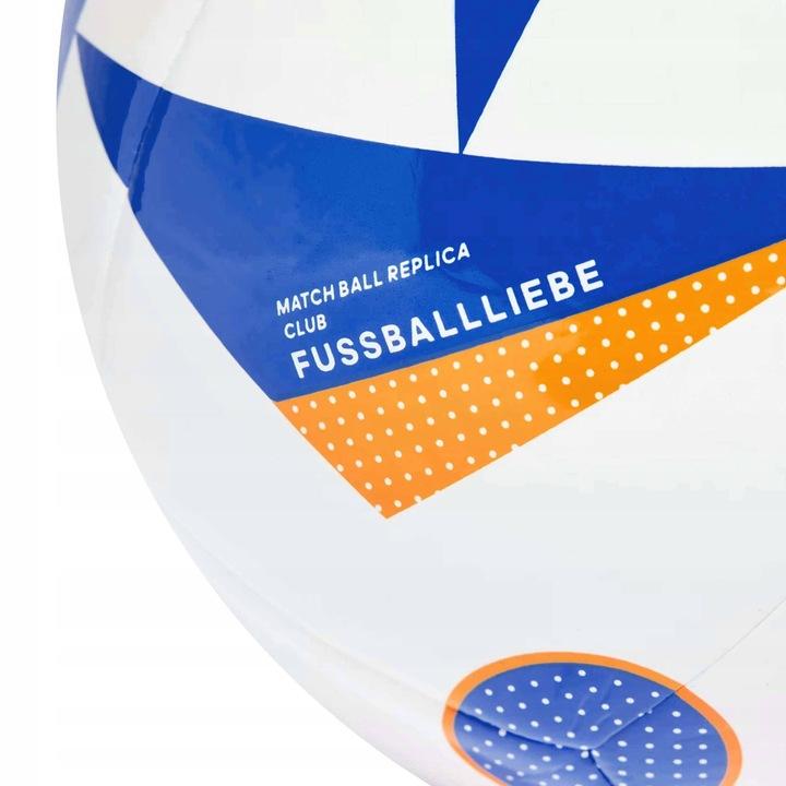 М'яч футбольний Adidas Fussballliebe Euro 2024 Club IN9371 - #3