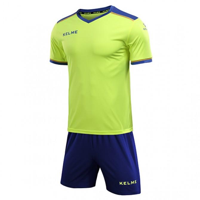 Комплект футбольної форми  Kelme салатово-синій к/р SEGOVIA 8351ZB1158.9918 - #1