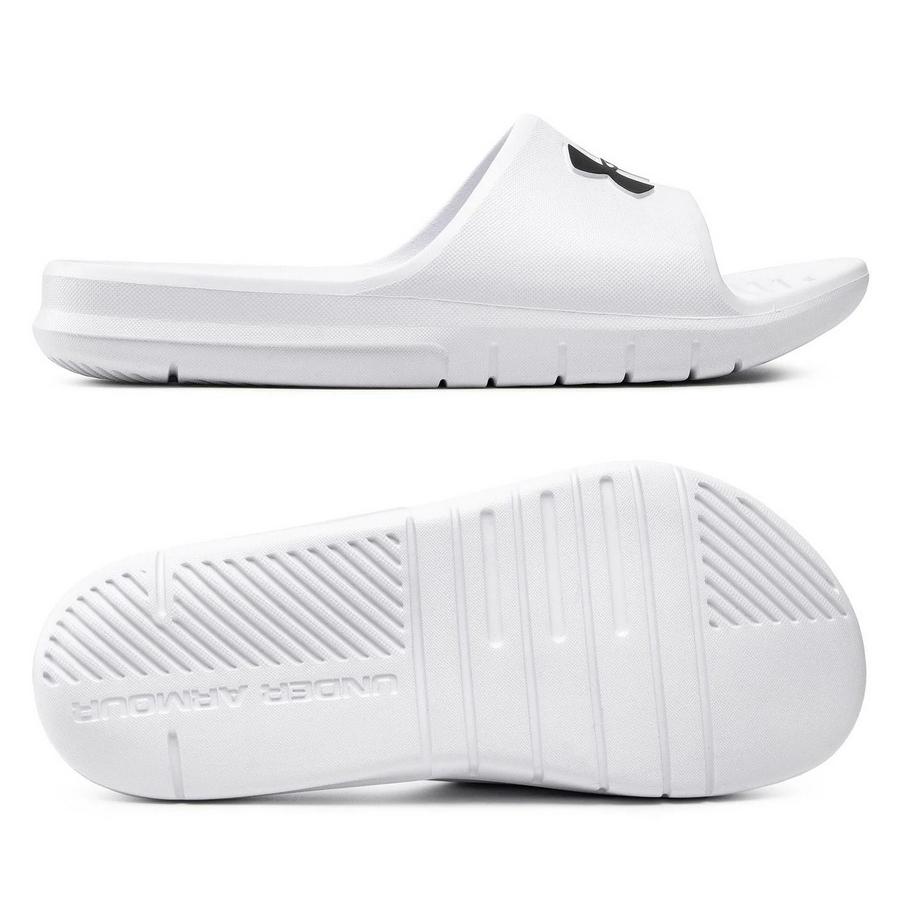 Мужские шлепанцы Under Armour CORE PTH SLIDES белые 3021286-100, Белый, Размер (EU) - 46 - #0