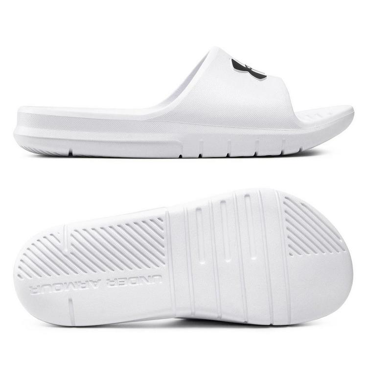 Мужские шлепанцы Under Armour CORE PTH SLIDES белые 3021286-100, Белый, Размер (EU) - 46 - #1