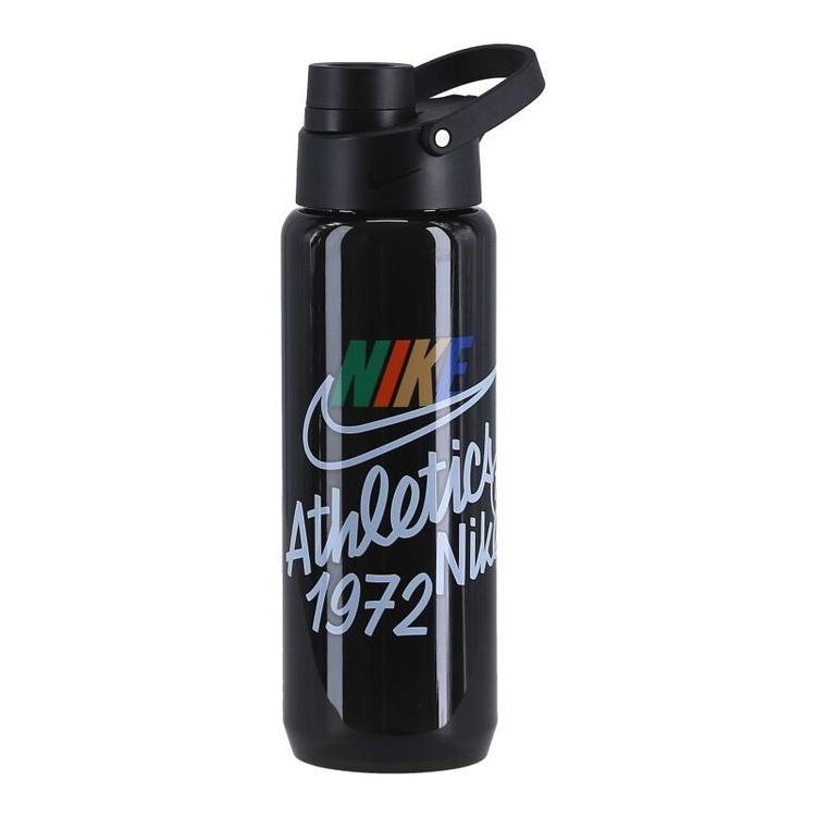 Бутылка для воды Nike TR RENEW RECHARGE CHUG BOTTLE 16 OZ 473 мл черная N.100.7634.088.16, Чёрный, Размер (EU) - 1SIZE - #1