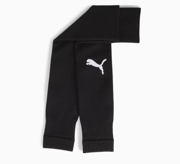 Гетры футбольные без носка Puma TEAMGOAL SLEEVE SOCK черные 706028-03, Чёрный, Размер (EU) - 3 (39-42) - #0