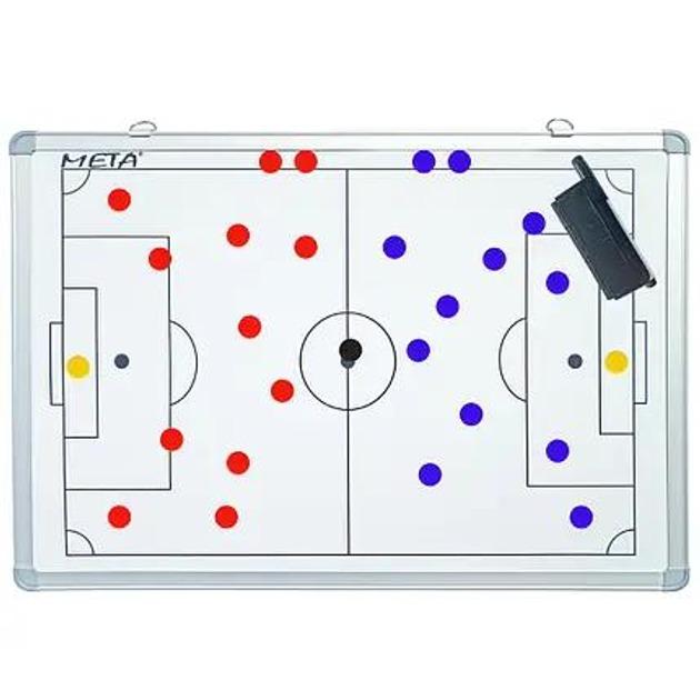 Доска тактическая Meta Magnetic Tactic Board серый 60х90 см 1900022100, Серый, Размер (EU) - 1SIZE - #0