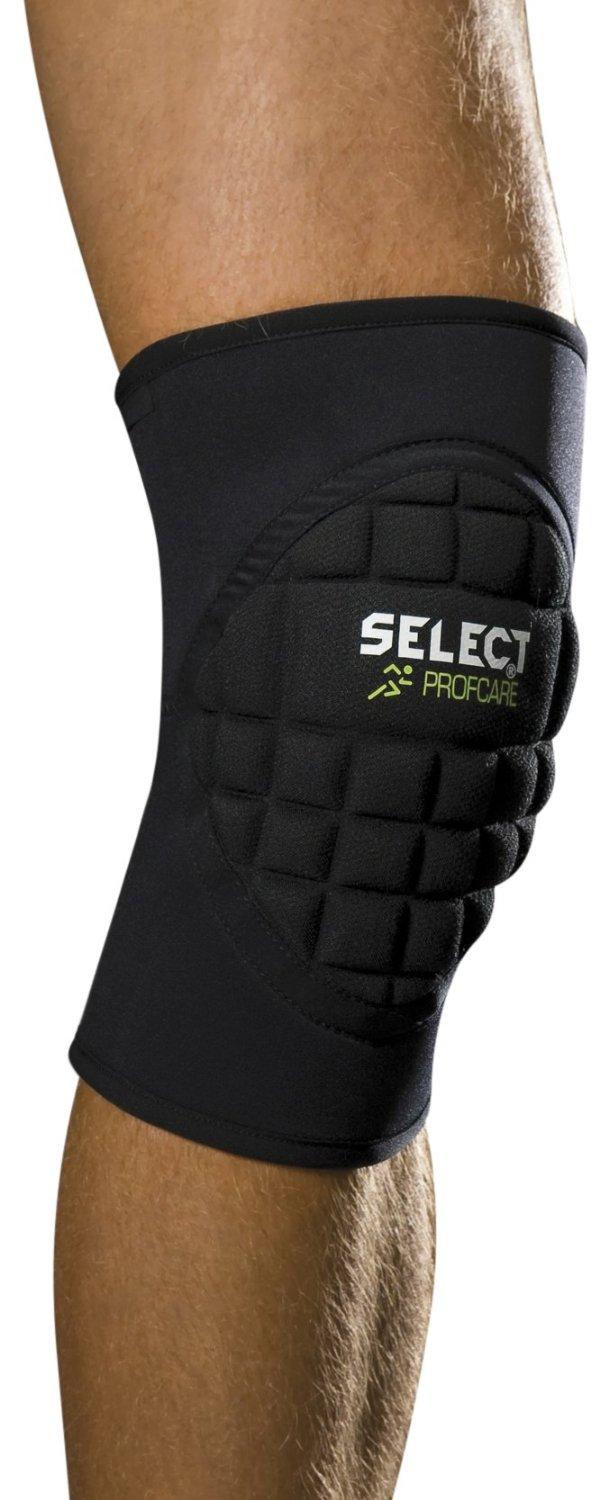 Наколінник SELECT 6202 Knee support - handball unisex (010) чорний, XS - #1