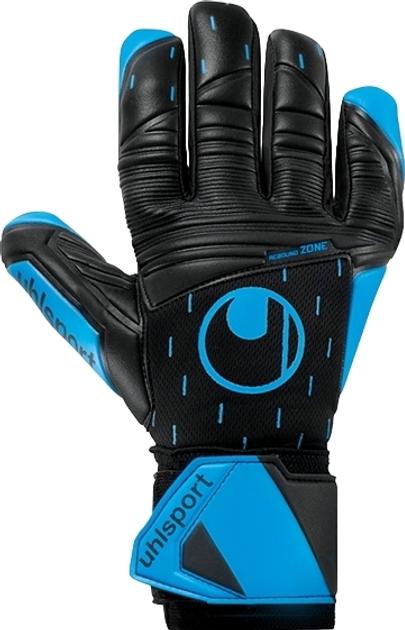 Воротарські рукавиці Uhlsport Classic Soft HN Comp (black/cyan/white) - #0