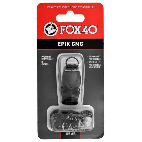 Свисток FOX 40 Original Whistle Epik CMG Safety 8803-0008, Чёрный, Размер (EU) - 1SIZE - #0