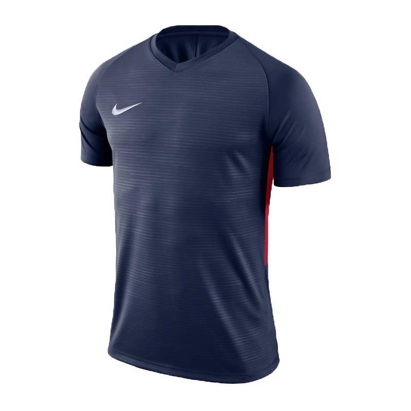 Игровая футболка детская NIKE JR TIEMPO PREM JERSEY T-SHIRT 894111-410, Темно-синий, Размер (EU) - 140cm - #0