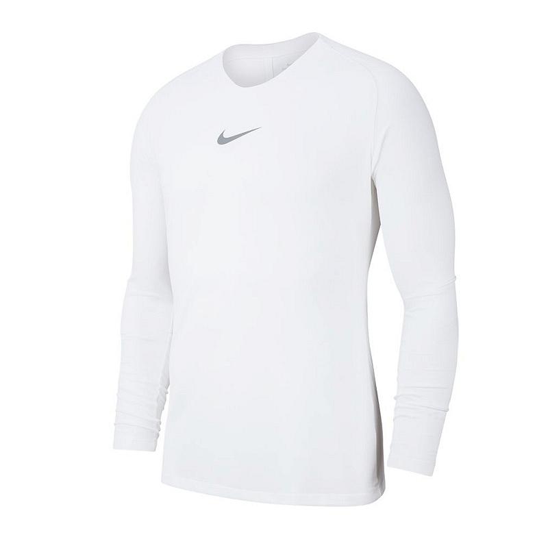 Детская компрессионая термофутболка Nike Dry Park First Layer LS AV2611-100, Белый, Размер (EU) - 140cm - #0