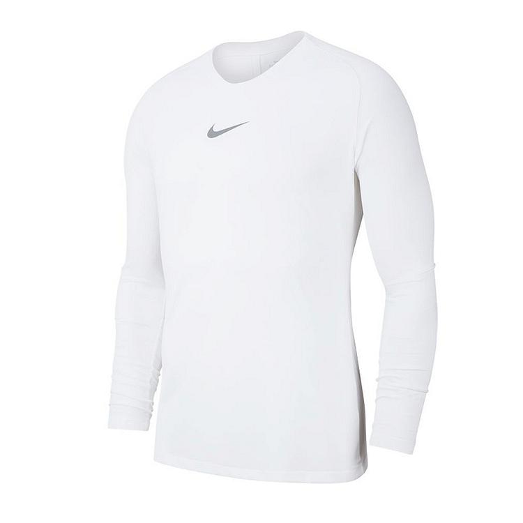 Детская компрессионая термофутболка Nike Dry Park First Layer LS AV2611-100, Белый, Размер (EU) - 140cm - #1