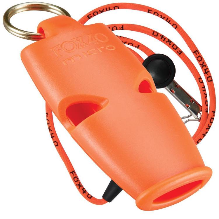 Свисток FOX 40 Original Whistle Micro Safety 9513-0308 Помаранчевий universal (72237) - #1