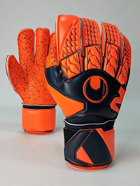 Воротарські рукавиці NEXT LEVEL SUPERGRIP ROLLFINGER PROF (navy/fluo red) - #0