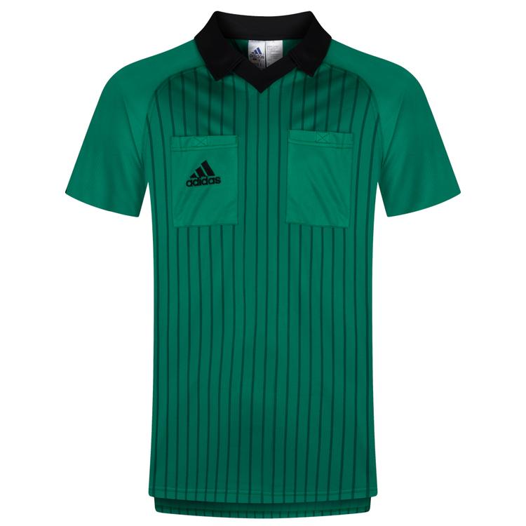 Футболка для судьи Аdidas Retro Referee Shirt Long 626725, Зелёный, Размер (EU) - M - #1