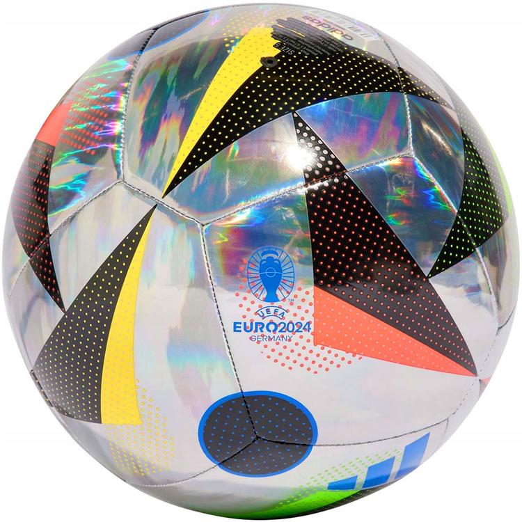 М'яч футбольний напівпрофесійний Adidas EURO 24 Fussballliebe TRAINING FOIL IN9368 - #1