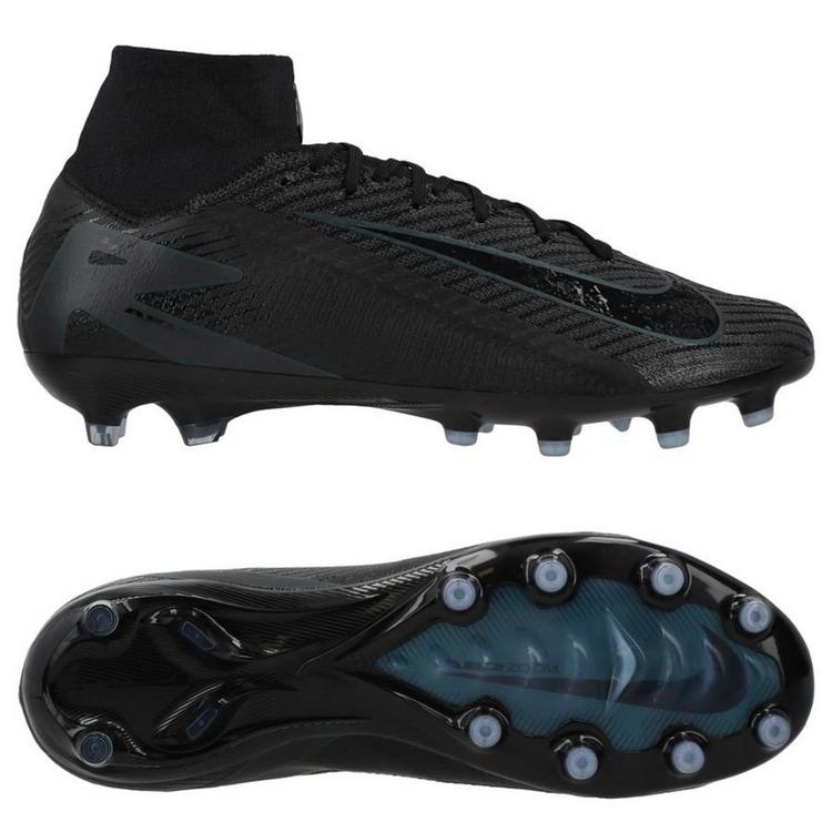 Детские бутсы Nike Zoom Mercurial Superfly 10 Elite AG-Pro FQ8339-002-J, Чёрный, Размер (EU) - 39 - #1