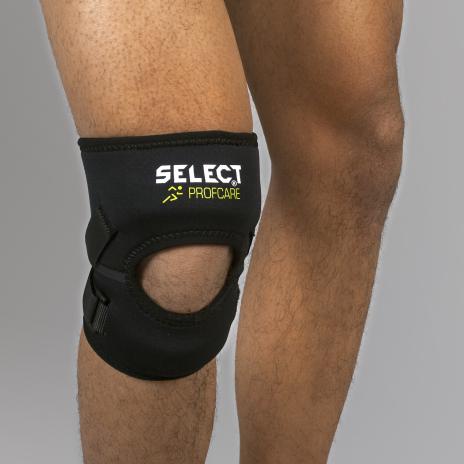 Наколінник SELECT 6207 Knee support for jumper's knee (228) чорн/зел, XXL - #0