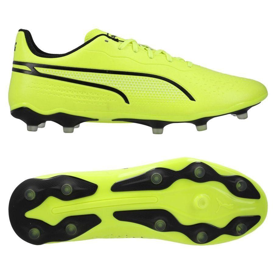 Футбольные бутсы Puma KING Match FG/AG 107570-04, Салатовый, Размер (EU) - 41 - #0